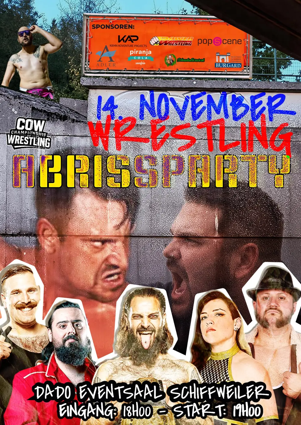 Eventposter Abrissparty