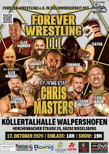 Eventposter Forever Wrestling III