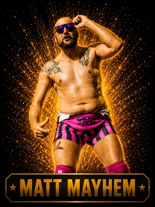 Matt Mayhem – Wrestler der Championship of Wrestling